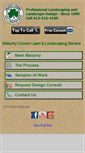 Mobile Screenshot of connorlandscaping.com