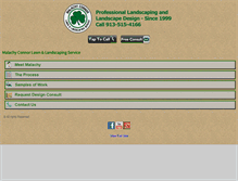 Tablet Screenshot of connorlandscaping.com